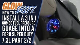 GlowShift  3in1 Diesel Combo Gauges