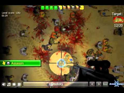 Insectonator: Zombie Mode Walkthrough part 2 - YouTube