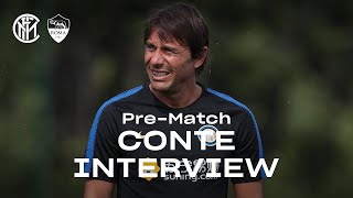 INTER vs ROMA | ANTONIO CONTE INTER TV EXCLUSIVE PRE-MATCH INTERVIEW 🎙⚫🔵?? [SUB ENG]