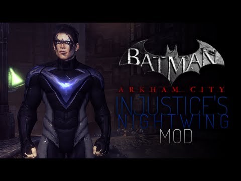 batman arkham knight free roam as nightwing