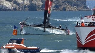 Louis Vuitton Cup: Round Robin 1: Emirates Team New Zealand by Default, July 7 2013