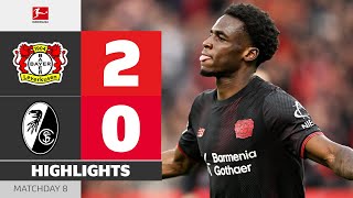 Poku Paves The Way! | BAYER 04 LEVERKUSEN — SC FREIBURG | Highlights | MD 8 – Bundesliga 2025/26