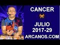 Video Horscopo Semanal CNCER  del 16 al 22 Julio 2017 (Semana 2017-29) (Lectura del Tarot)