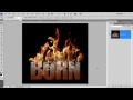 CREATE A TEXT ON FIRE