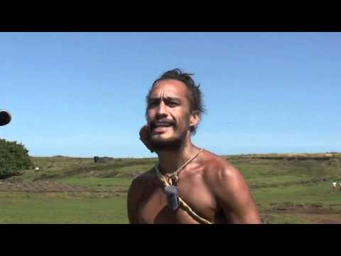 Unos segundos de lengua Rapanui