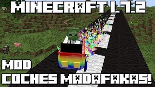 Minecraft 1.7.2 MOD LOS COCHES MADAFAKAS!