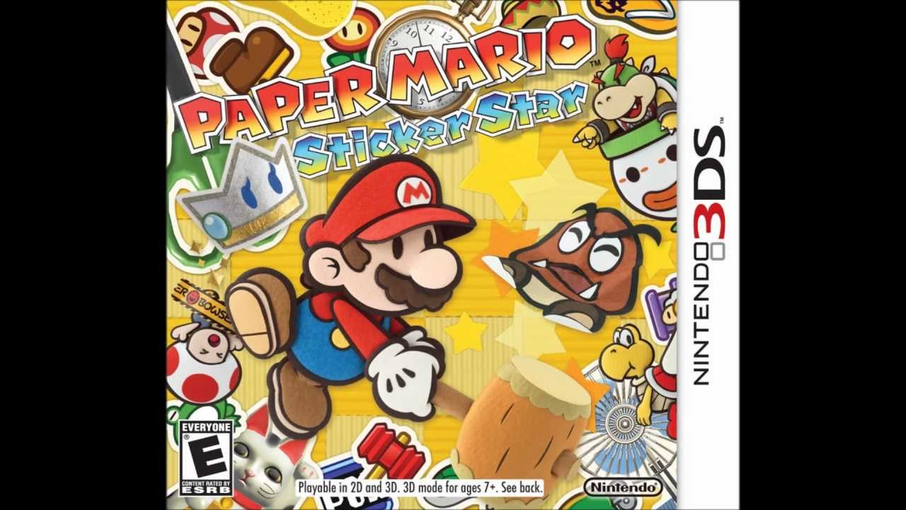 Paper Mario Sticker Star - Tower Power Pokey Boss Music - Youtube