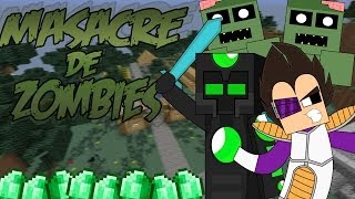 MASACRE DE ZOMBIES!! Vegetta y sTaXx - DEFIENDE LA VILLA - MINECRAFT - OLIMPOCRAFT