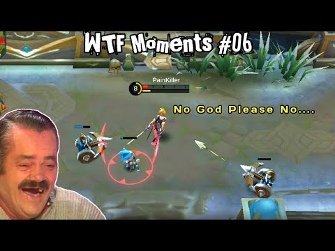 Mobile Legends WTF Funny Moments #06 | Moskov iQ 300 Moments