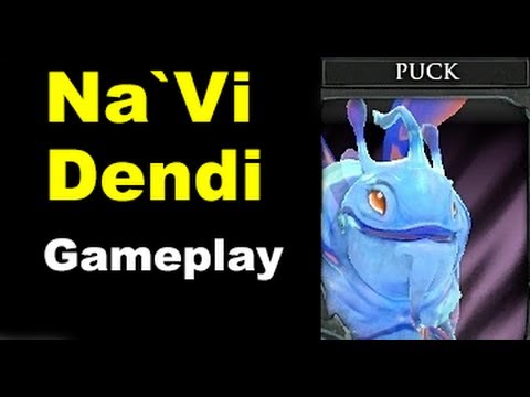 NaVi Dendi Puck DOTA 2 gameplay