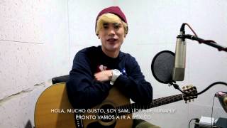 Sam, de Lunafly, saluda a México (J'Fest)