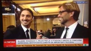 Zlatan Ibrahimovic & Jurgen Klopp