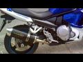 Suzuki Gsx650f Yoshimura Oval Cone Metal Magic - Youtube