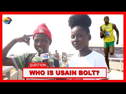 Who is USAIN BOLT? | Street Quiz | Funny Videos | Funny African Videos | African Comedy |