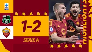 Sassuolo 1-2 Roma | Serie A Highlights 2023-24