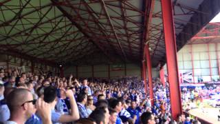 Ally McCoists Blue & White Army Bristol City v Rangers 0-1 13/7/13 Pre-Season Friendly 13th July