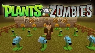 PLANTAS VS ZOMBIES! Minecraft Mod