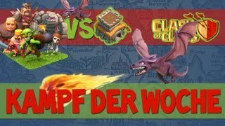 #12 Kampf der Woche MÄNNER  VS. Rathaus 8 I Clash of Clans