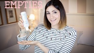 EMPTIES: Prodotti terminati + trapano GUEST STAR!