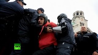 Болгарским студентам не удалось захватить парламент
