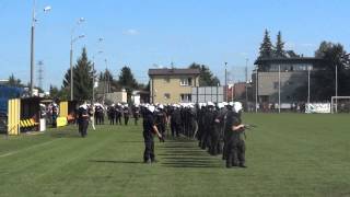 Zadyma na meczu KS Łomianki vs KS Polonia Warszawa (17.08.2013)