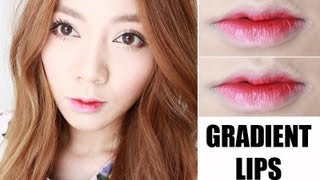 KOREAN GRADIENT LIPS TUTORIAL