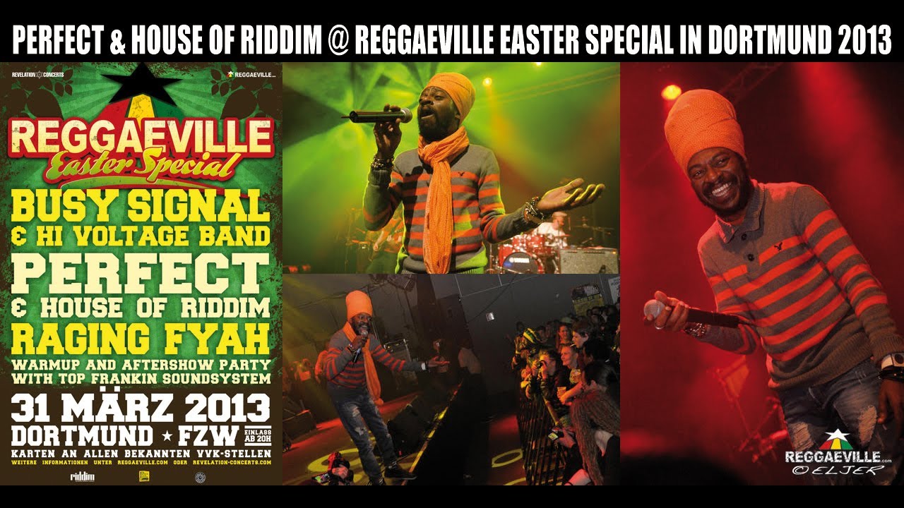 Perfect & House Of Riddim - Rasta Rebel @ Reggaeville Easter Special ...