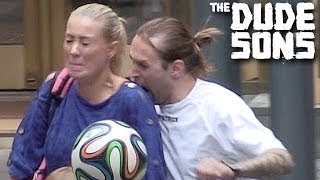 SUAREZ BITES PRANK! Football Zombie Epidemic?