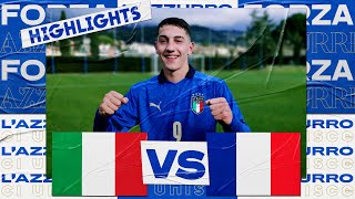 Highlights: Italia-Francia 2-1 - Under 17 (9 dicembre 2021)