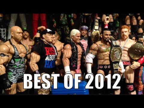 TOP 12 WWE Mattel figures of 2012 Countdown!!! Wrestling action figure