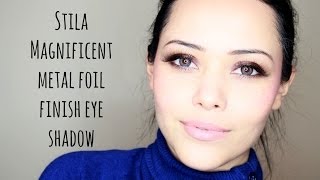 Maquillaje de Navidad, Stila Metal Foils finish eyeshadow