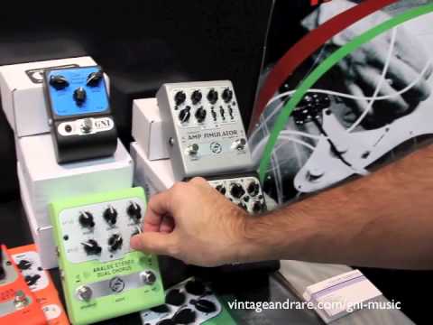 GNI Music / Winter NAMM 2011 / VintageandRareTV / Boutique Effects
