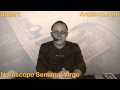 Video Horóscopo Semanal VIRGO  del 11 al 17 Enero 2015 (Semana 2015-03) (Lectura del Tarot)
