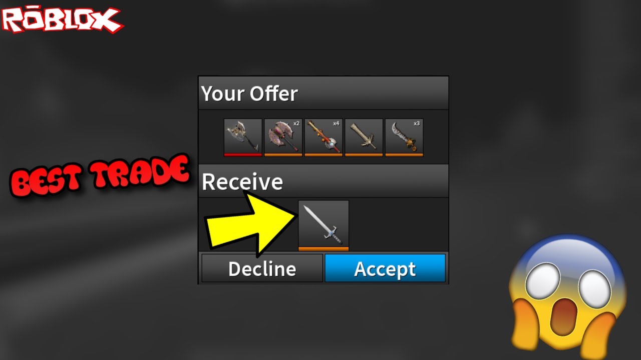 Guy Tries To Offer On My Elegant Blade Roblox Assassin Massive