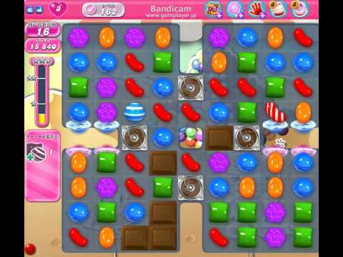 Candy Crush Saga Level 162 clear - YouTube