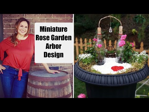 Shirley Bovshow's Mini Rose Garden on Home and Family Show