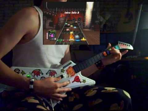 Guitar Hero 3 - Cliffs of Dover - Solo B Expert FC 100% hands - screen ...