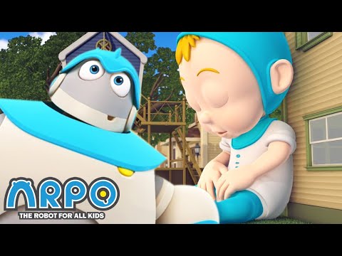 GIANT Baby Daniel - Arpo the Robot | Funny Cartoons for Kids | Kids Series | Animation