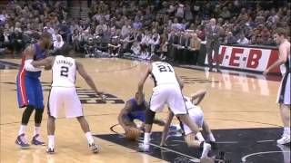 Manu Ginobili shoe explodes