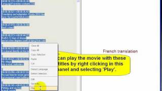 Video Translate .srt Or .sub Movie Subtitles Easy And Freely