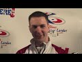 2011 Tim Hortons Brier - Draw 1 Media Scrum