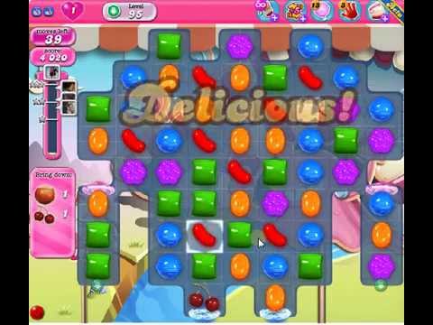 How to beat Candy Crush Saga Level 95 - 1 Stars - No Boosters - 67