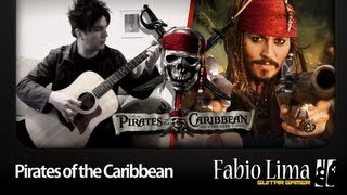 Pirates of the Caribbean on Acoustic Guitar by Fabio Lima