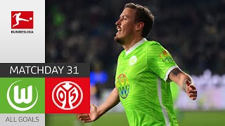 Kruse with Record For Wolfsburg! | Wolfsburg — Mainz 05 5-0 | All Goals | MD 31 – Bundesliga 21/22
