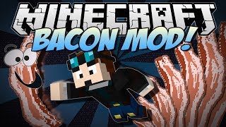 Minecraft | BACON MOD! (Bacon Trees, Rainbow Bacon, Sloths & More!) | Mod Showcase