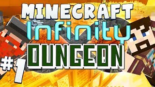 Minecraft Infinity Dungeon (Snapshot 14w04b) Part 1 - Creeper Chicken Hat