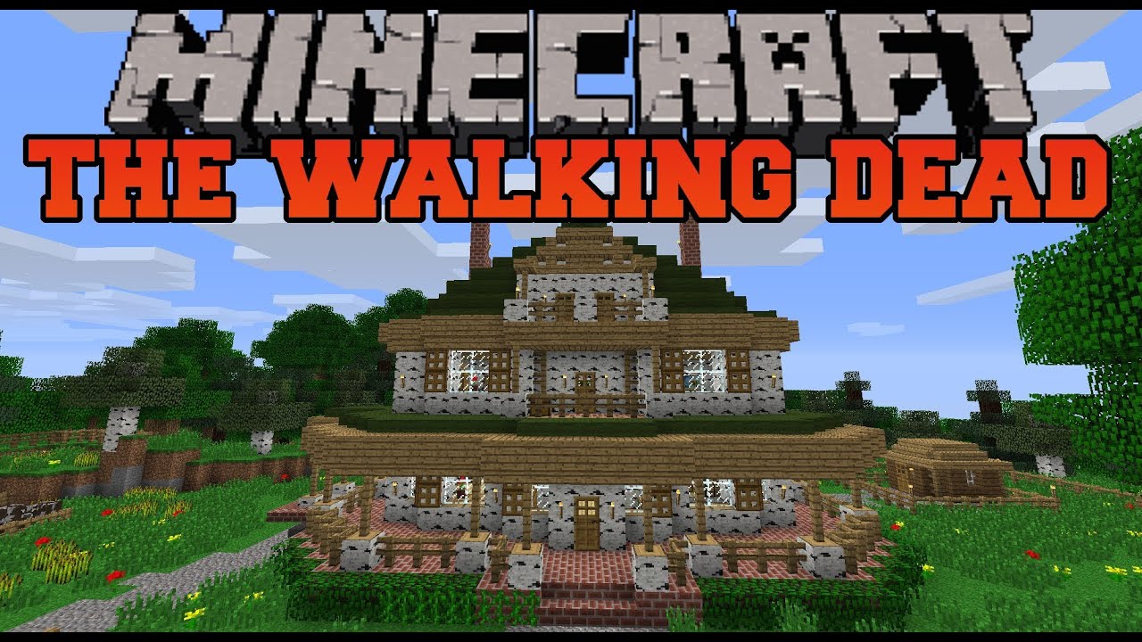 walking dead minecraft map for crafting dead