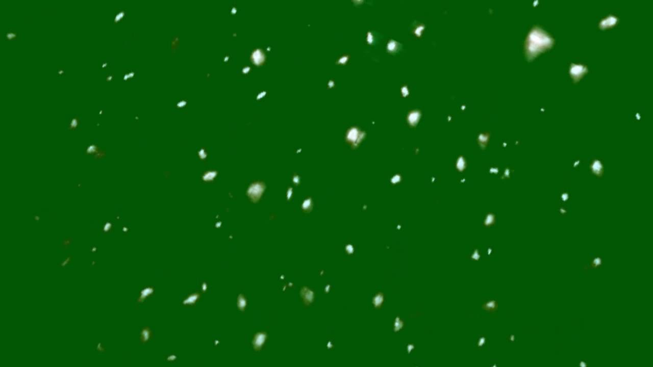 Green Screen Effects Snow Falling - YouTube