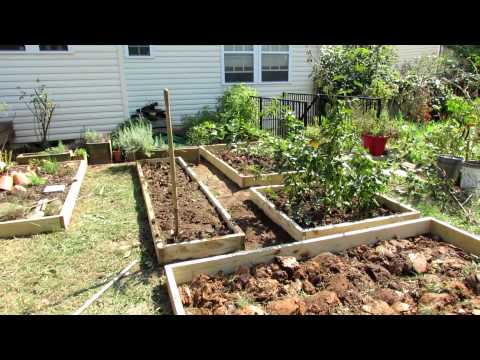 Designing a Raised Bed Vegetable Garden: A Fall Makeover! - YouTube