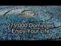 275,000 Dominoes - Enjoy Your Life (Guinness World Record)